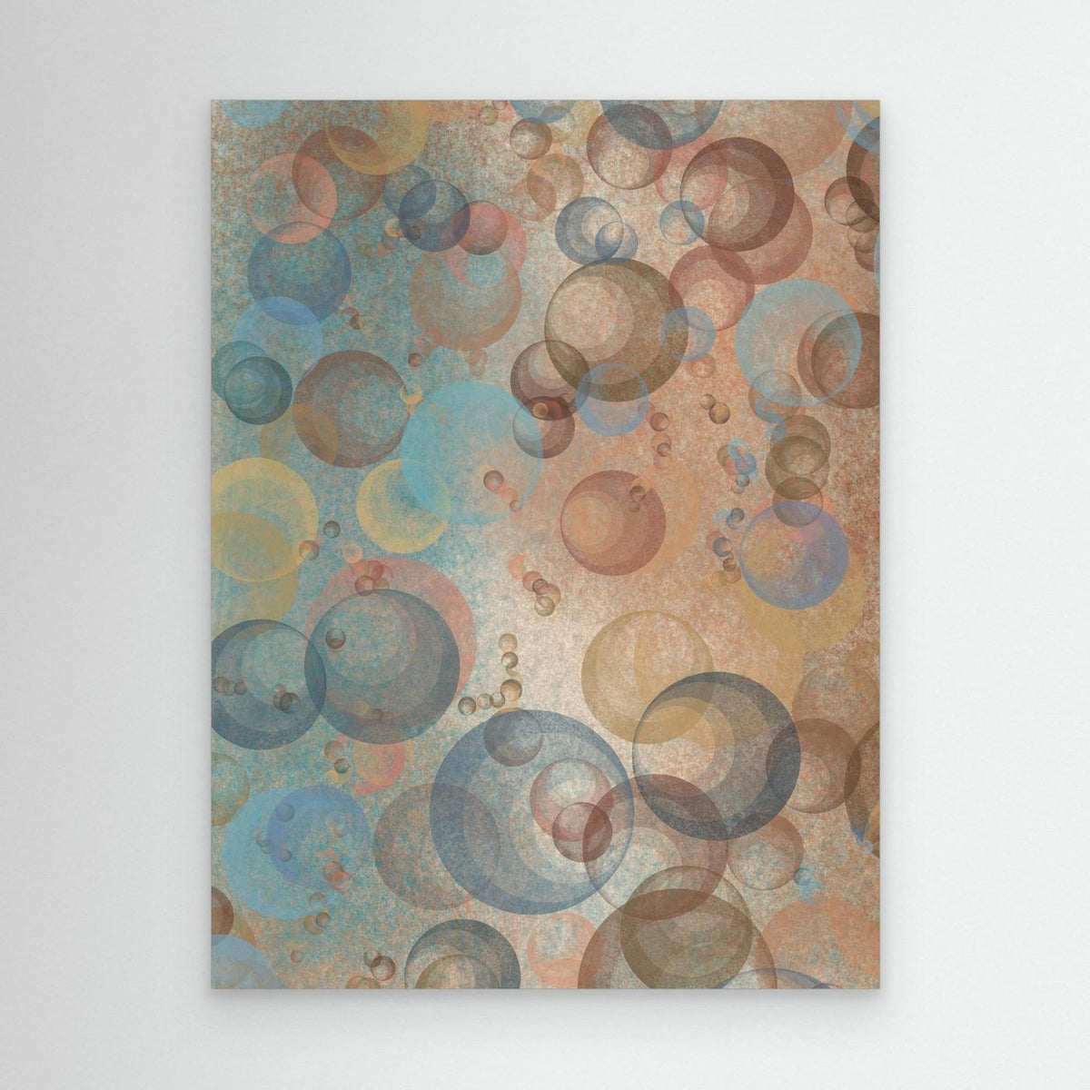 “Orbs of Becoming" – A Dreamy Abstract printed on Canvas